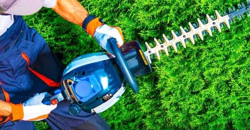 how to sharpen hedge trimmers