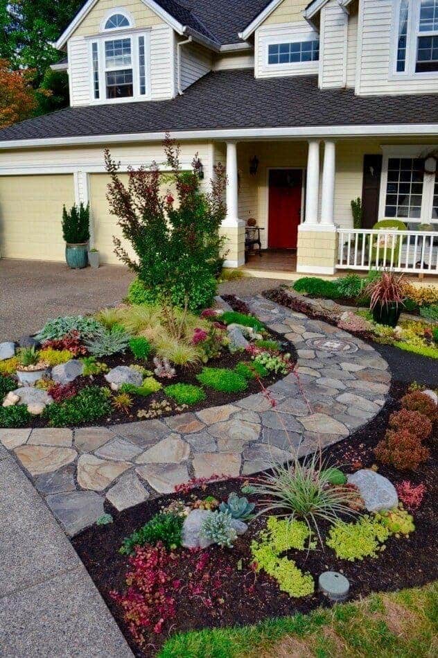 35 Jaw Dropping Landscaping Ideas (That Won’t Break The Bank) | GearTrench